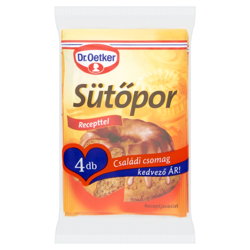 Dr. Oetker baking powder 4x12g 60 Sleepy Pepper LTD