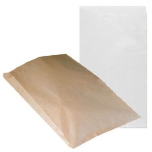 Paper bag white 1kg 140+50x25mm #1500