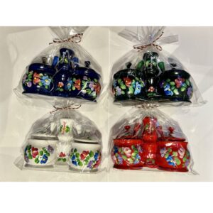 So es borsszoro 2es, 2 kiskanallal (feher, piros, kek szinben vegyesen)  #10