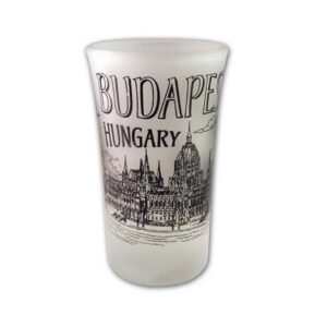 Shot glass round shape - Budapest (12 pcs)