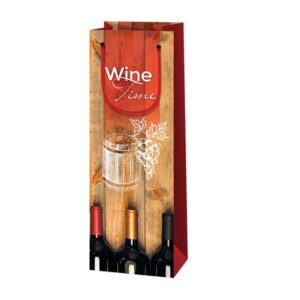 Gift bag for drinks - Wine-time #5 (44844)
