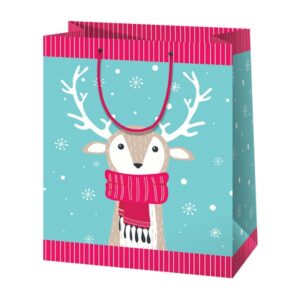 Christmas gift bag - Deer #5 (33189)