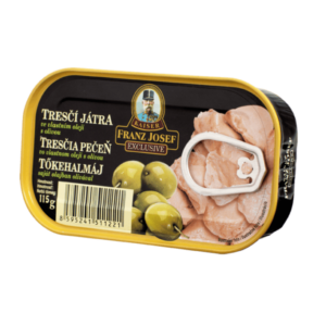 Cod liver with olives 115g FJK #12