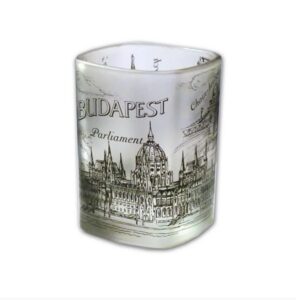 Shot glass square shape - Budapest Parlament 5cl #12