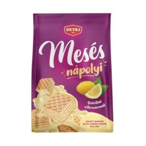 Detki crispy wafers with 75% cream filling lemon 180g #12