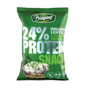 Biopont Protein Snack Creamy Onion 50g - Gluten free